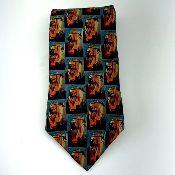 Vintage Jerry Garcia Silk Tie - Picture 2 of 6